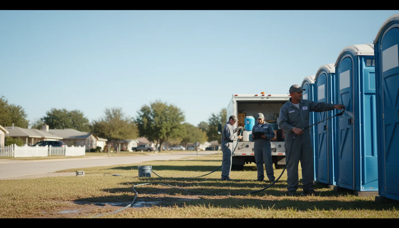 Long-Term Portable Toilet Rental in Decatur, MI near me